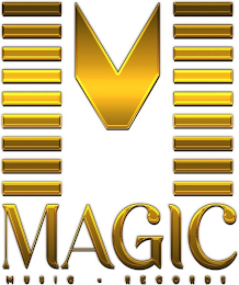 M MAGIC MUSIC · RECORDS logo