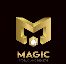 M MAGIC WORLD AND HEALTH logo
