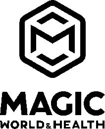 M MAGIC WORLD & HEALTH logo