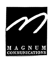 M MAGNUM COMMUNICATIONS logo