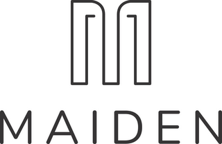 M MAIDEN logo