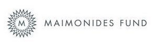 M MAIMONIDES FUND logo