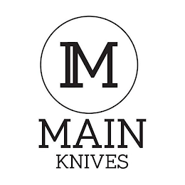 M MAIN KNIVES logo