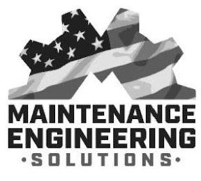 M MAINTENANCE ENGINEERING · SOLUTIONS · logo