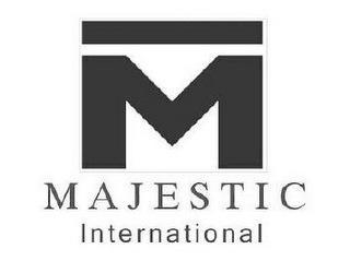 M MAJESTIC INTERNATIONAL logo