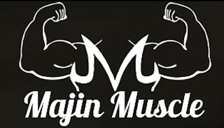 "M" "MAJIN MUSCLE" logo