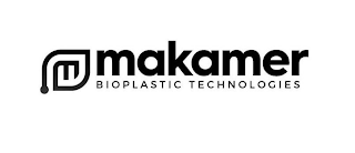 M MAKAMER BIOPLASTIC TECHNOLOGIES logo