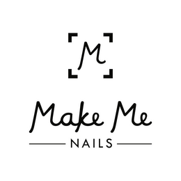 M MAKE ME NAILS logo