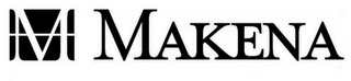 M MAKENA logo
