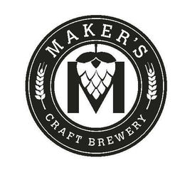 M MAKER'S CRAFT BREWERY logo