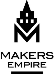 M MAKERS EMPIRE logo