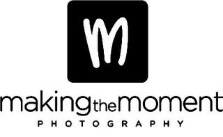 M MAKINGTHEMOMENT PHOTOGRAPHY logo