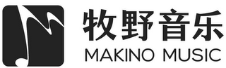 M MAKINO MUSIC logo