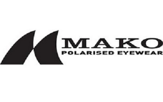 M MAKO POLARISED EYEWEAR logo