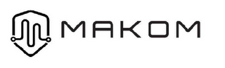 M MAKOM logo