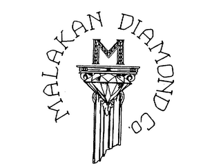 M MALAKAN DIAMOND CO. logo