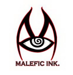 M MALEFIC INK. logo