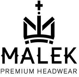 M MALEK PREMIUM HEADWEAR logo