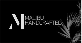 M MALIBU HANDCRAFTED logo