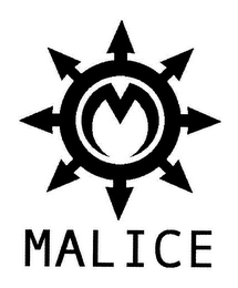 M MALICE logo