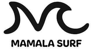 M MAMALA SURF logo
