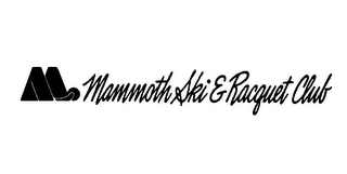 M MAMMOTH SKI & RACQUET CLUB logo