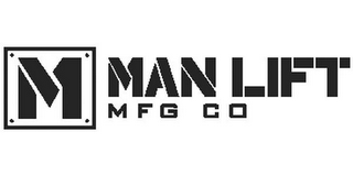 M MAN LIFT MFG CO logo