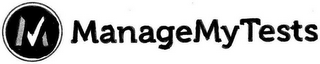 M MANAGEMYTESTS logo