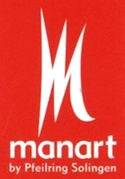 M MANART BY PFEILRING SOLINGEN logo