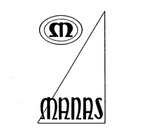 M MANAS logo