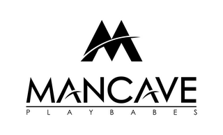 M MANCAVE PLAYBABES logo