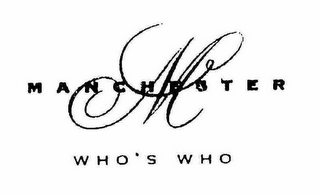 M MANCHESTER WHO'S WHO logo