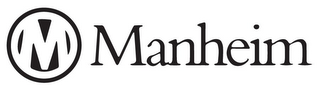 M MANHEIM logo