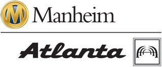 M MANHEIM ATLANTA logo