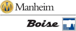 M MANHEIM BOISE logo