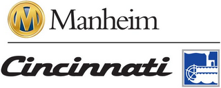 M MANHEIM CINCINNATI logo
