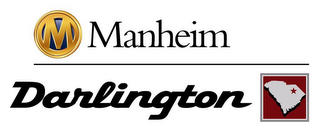 M MANHEIM DARLINGTON logo