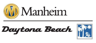 M MANHEIM DAYTONA BEACH logo