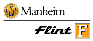 M MANHEIM FLINT F logo