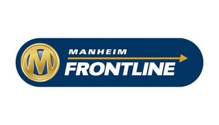 M MANHEIM FRONTLINE logo