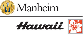 M MANHEIM HAWAII logo