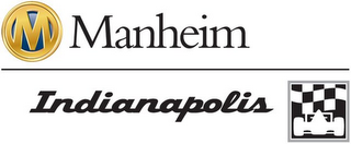 M MANHEIM INDIANAPOLIS logo