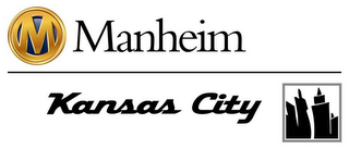 M MANHEIM KANSAS CITY logo