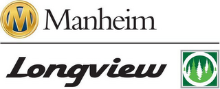 M MANHEIM LONGVIEW logo