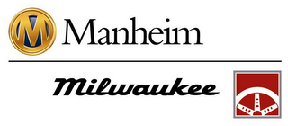 M MANHEIM MILWAUKEE logo