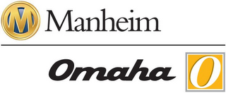 M MANHEIM OMAHA O logo