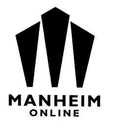 M MANHEIM ONLINE logo