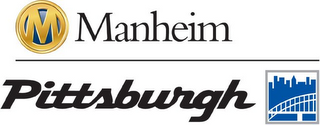 M MANHEIM PITTSBURGH logo