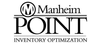 M MANHEIM POINT INVENTORY OPTIMIZATION logo