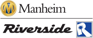 M MANHEIM RIVERSIDE logo